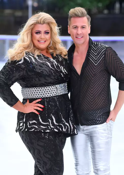 Matt Evers was paired with Gemma Collins last year