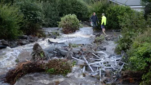 Warning Of More UK Floods After Rescue Operation In Cornwall