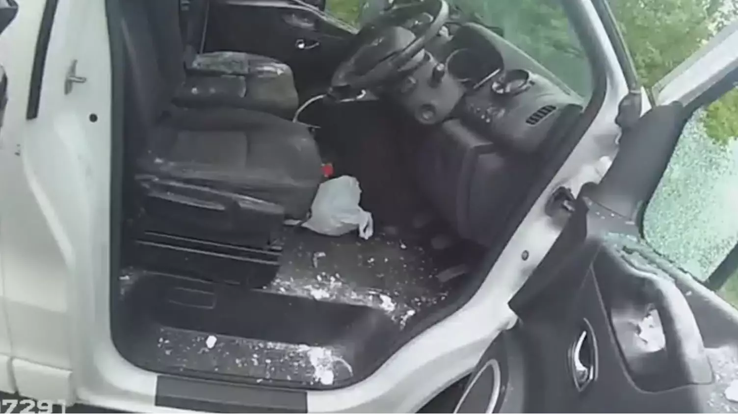 Motorist Attempts To Throw Big Bag Of Cocaine Out Of Van Window, Forgets To Open Window 