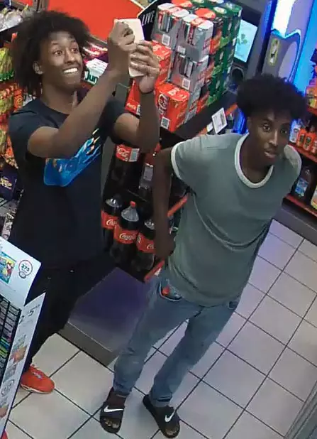 Police are trying to identify the men.