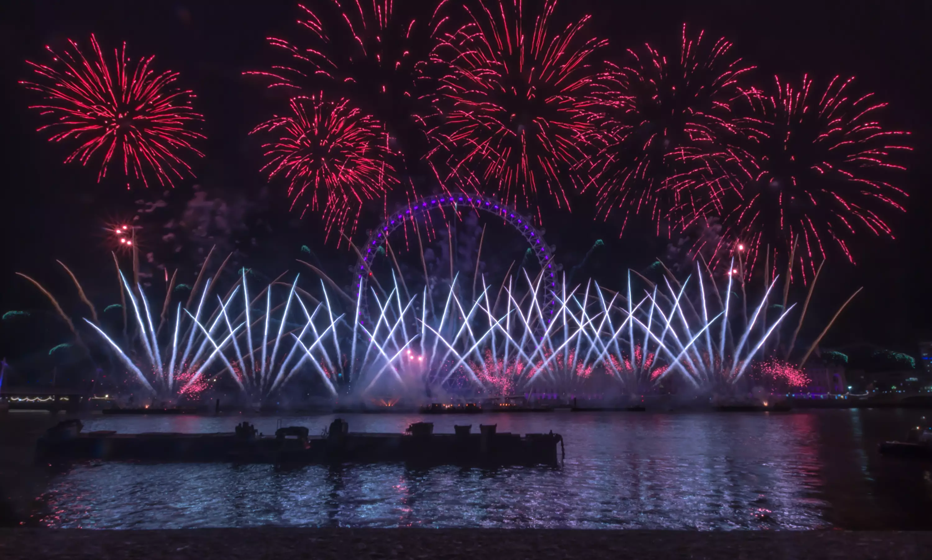 The traditional fireworks display in London has been cancelled.