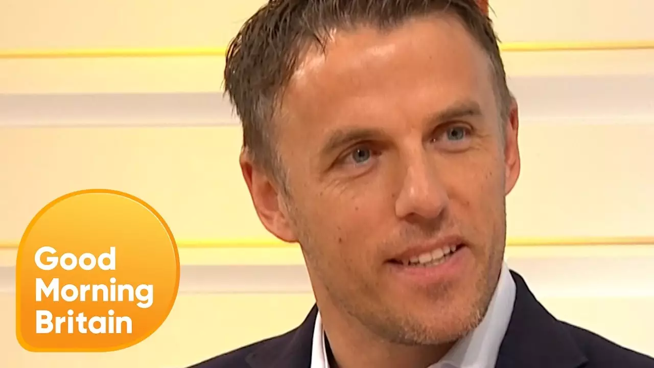 Phil Neville Loved Trolling Piers Morgan During Manchester United vs. Arsenal