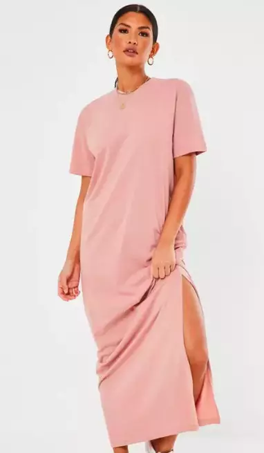 This T-shirt dress looks *so* comfy (