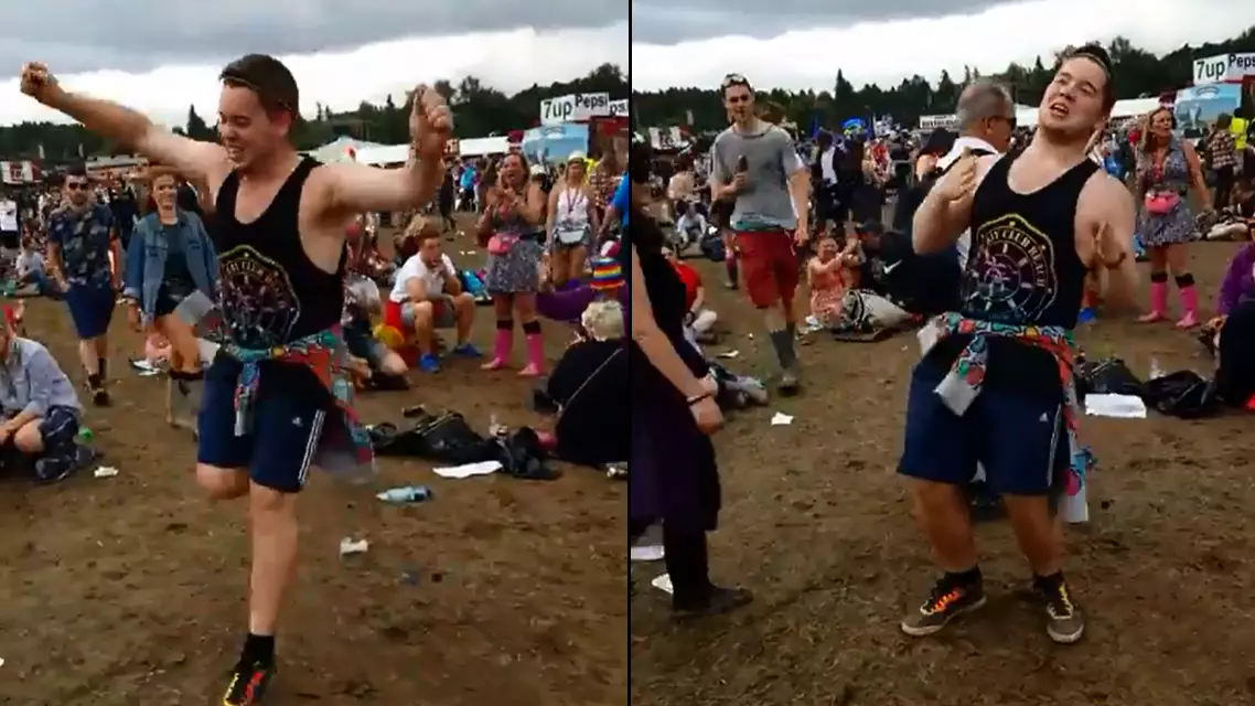 LAD Wows Everyone As He Dances To ‘Uptown Funk’ At Festival
