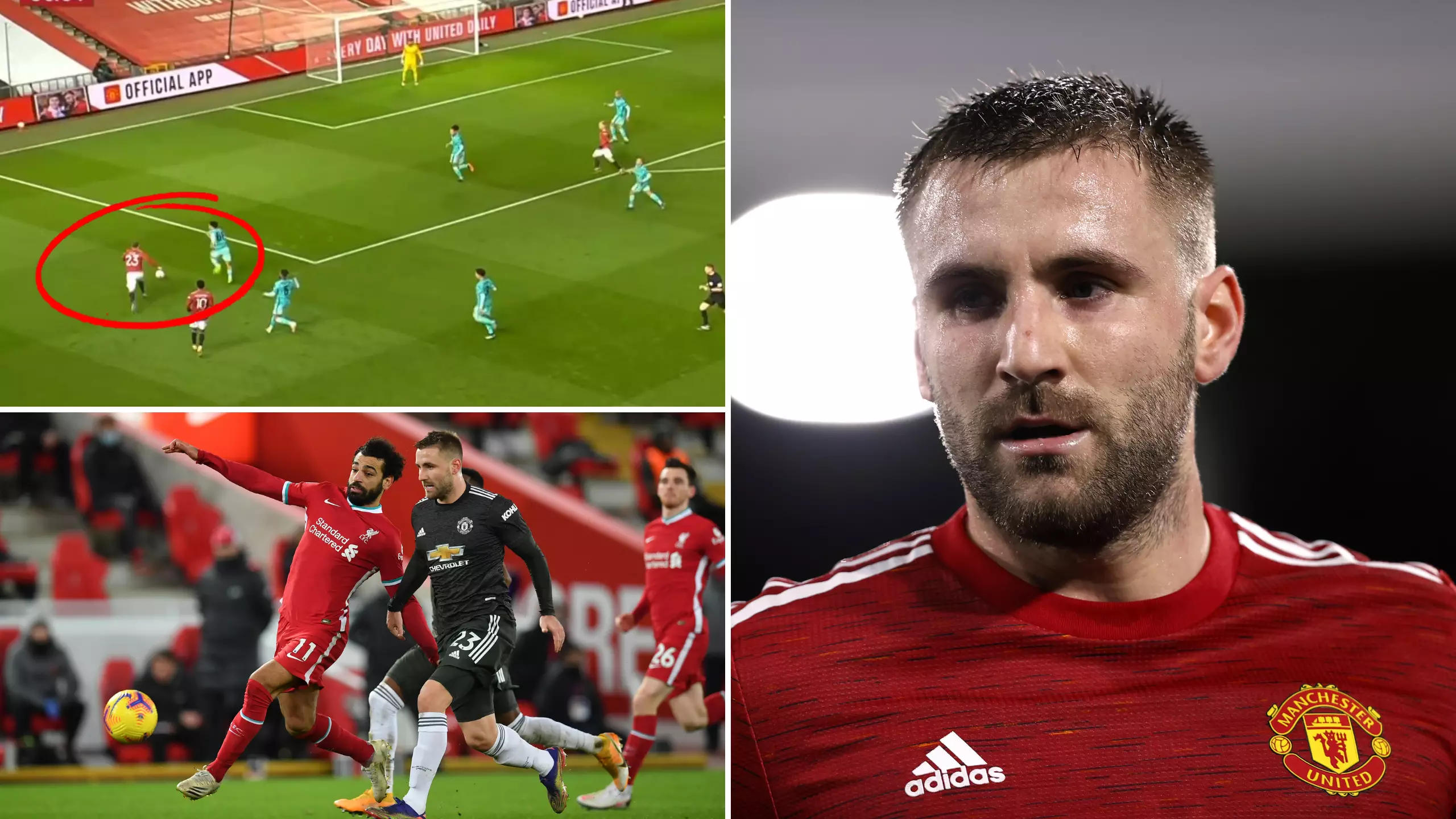 Incredibly Detailed Thread Explains How Luke Shaw Has Become "One Of The Best Full-Backs In Europe"