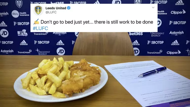 Leeds United Win Transfer Deadline Day With Brilliant 'Fish And Chips' Troll
