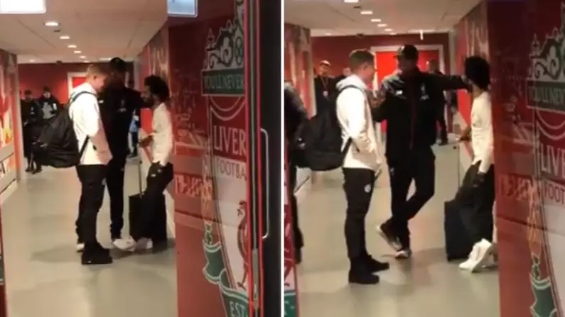 Liverpool Fans Get Excited Over Kevin De Bruyne's Conversation With Mo Salah And Jurgen Klopp