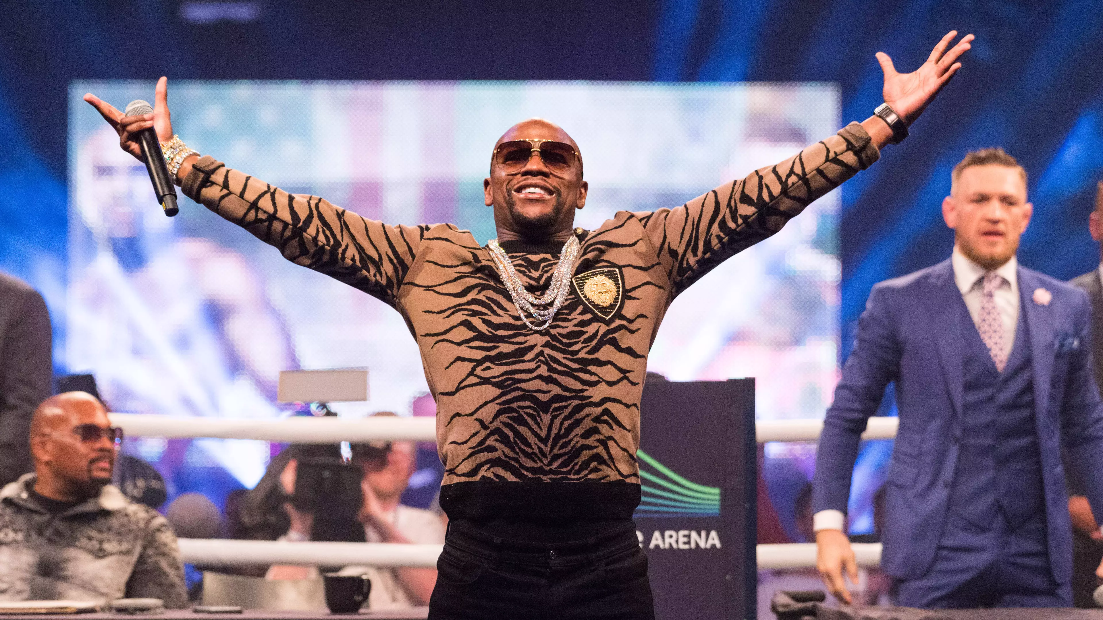 Mayweather Taunts McGregor With Watch Worth More Than You’ll Ever Earn