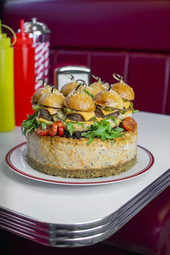 Say hello to the first ever cheeseburger cheesecake (