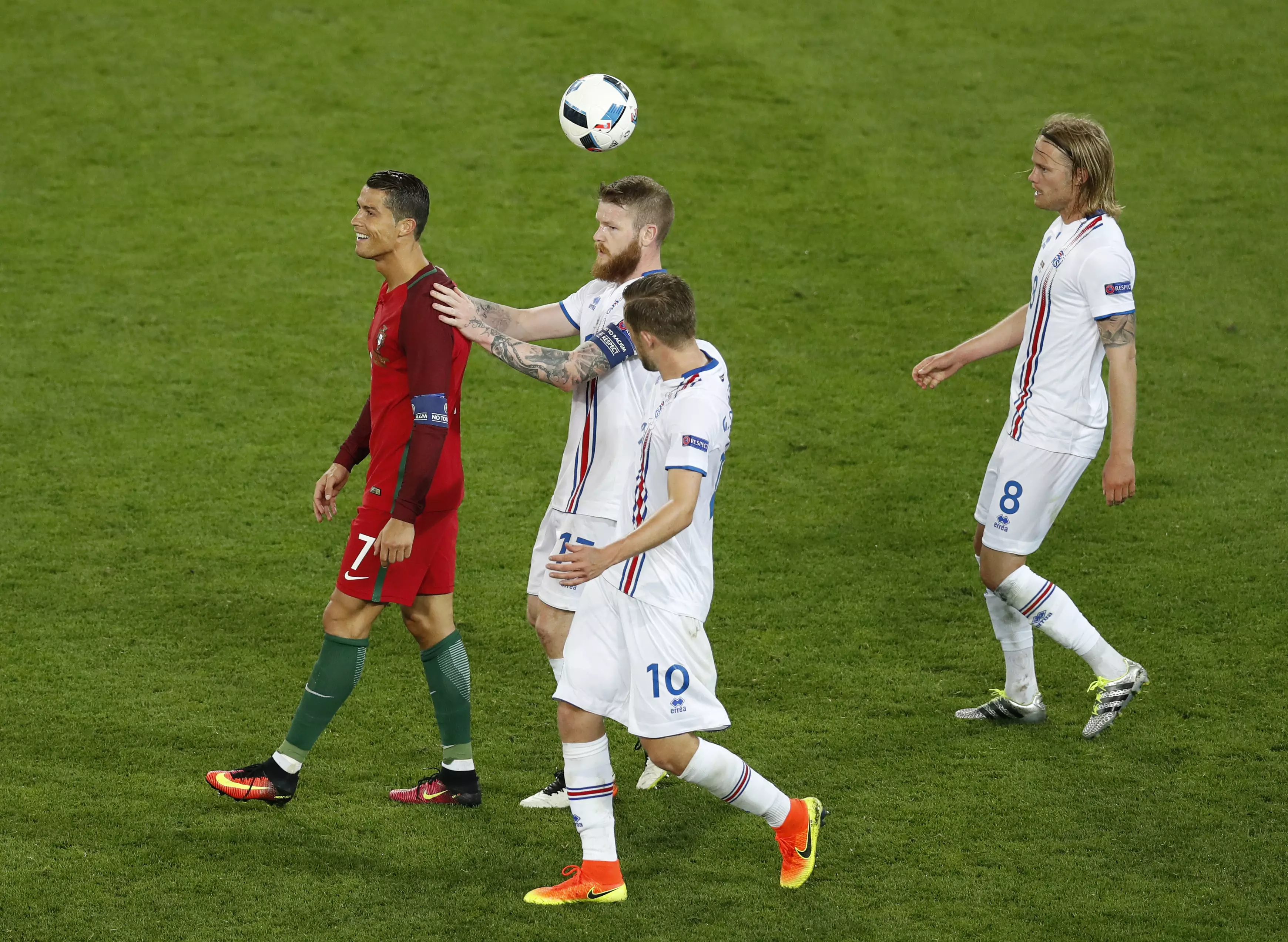 Iceland Captain Gets His 'Revenge' On Cristiano Ronaldo