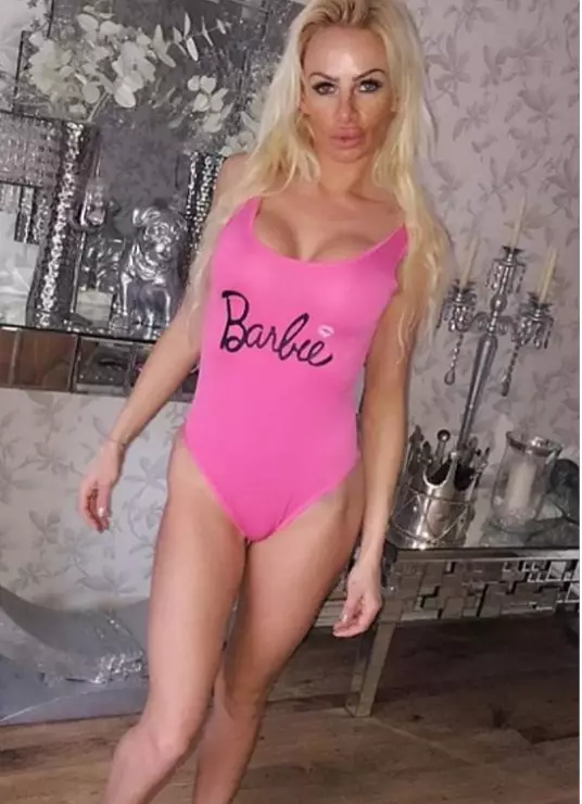 Kerri models herself on Barbie and has spent thousands on cosmetic procedures.