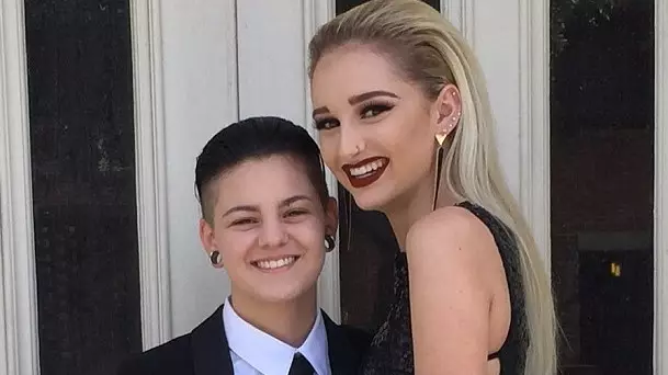 Teen Couple Crowned As First Same-Sex Prom King And Queen