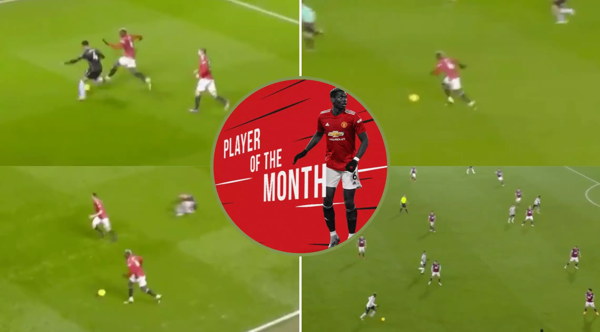 Paul Pogba’s ‘Unseen’ January Highlights Show He’s In Best Form Of His Career
