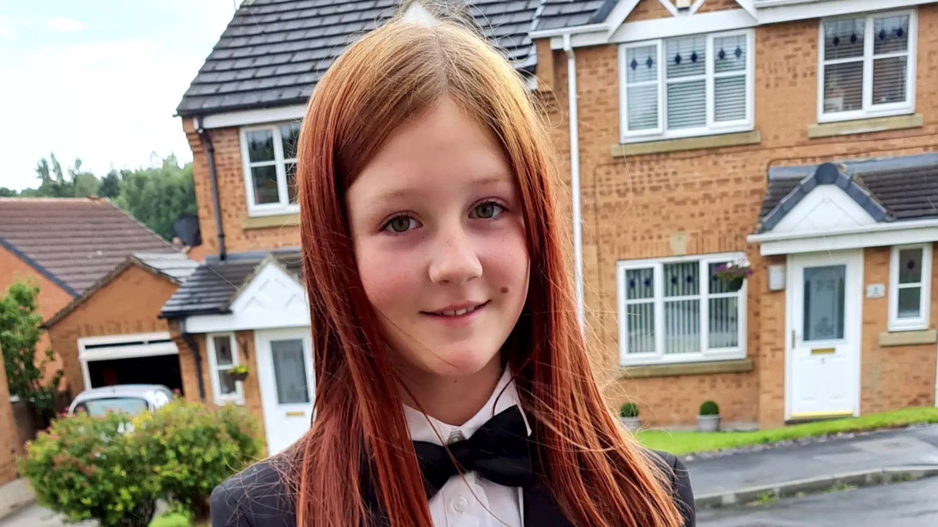 Girl, 11, Left In Tears After 'Cruel' Parents Laugh At Her For Wearing Suit