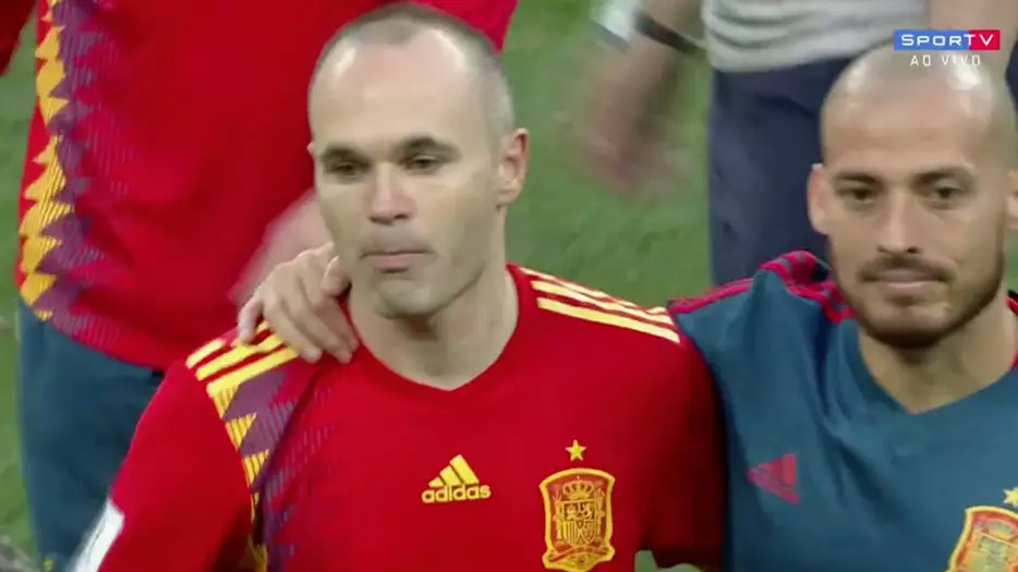 Andres Iniesta In Tears As He Bows Out Of His Last World Cup