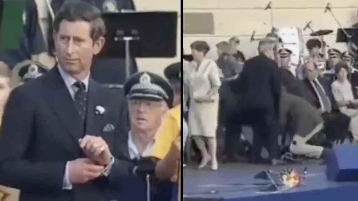 Footage Of Man Shooting At Prince Charles Resurfaces Online