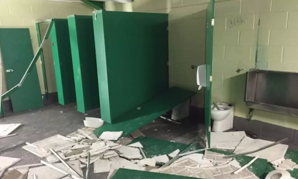 Celtic Fan Cheekily Retaliates to Rangers Fans Trashing Toilets