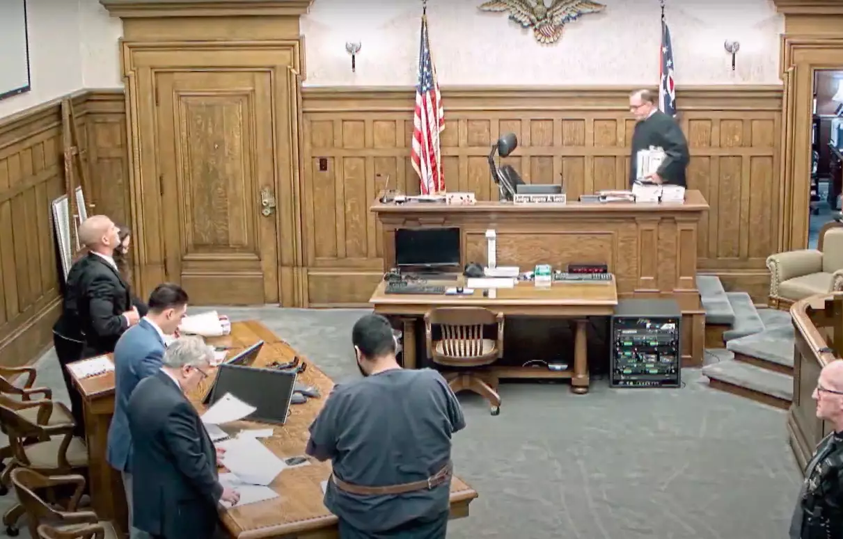 The documentary shows some of the courtroom's most shocking moments (