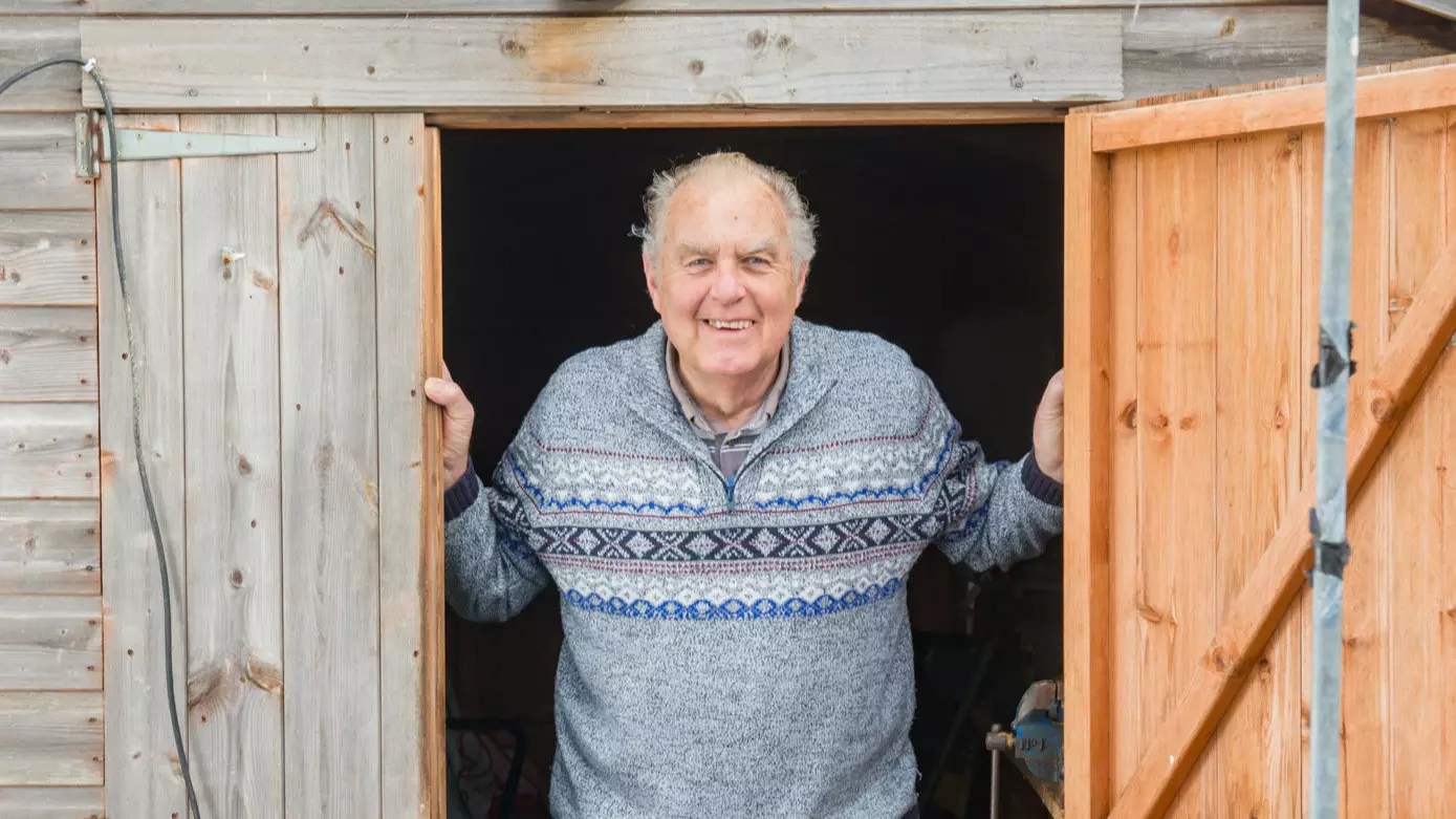 Pensioner Discovers A Mouse Has Been Tidying His Shed At Night