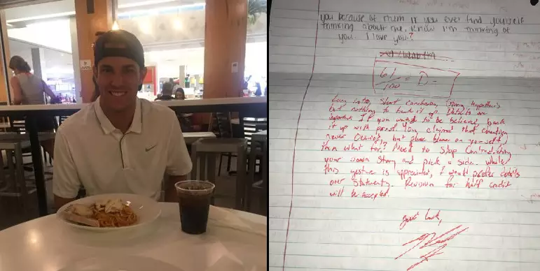 Guy Critiques And Grades Apology Letter His Ex Sent Him