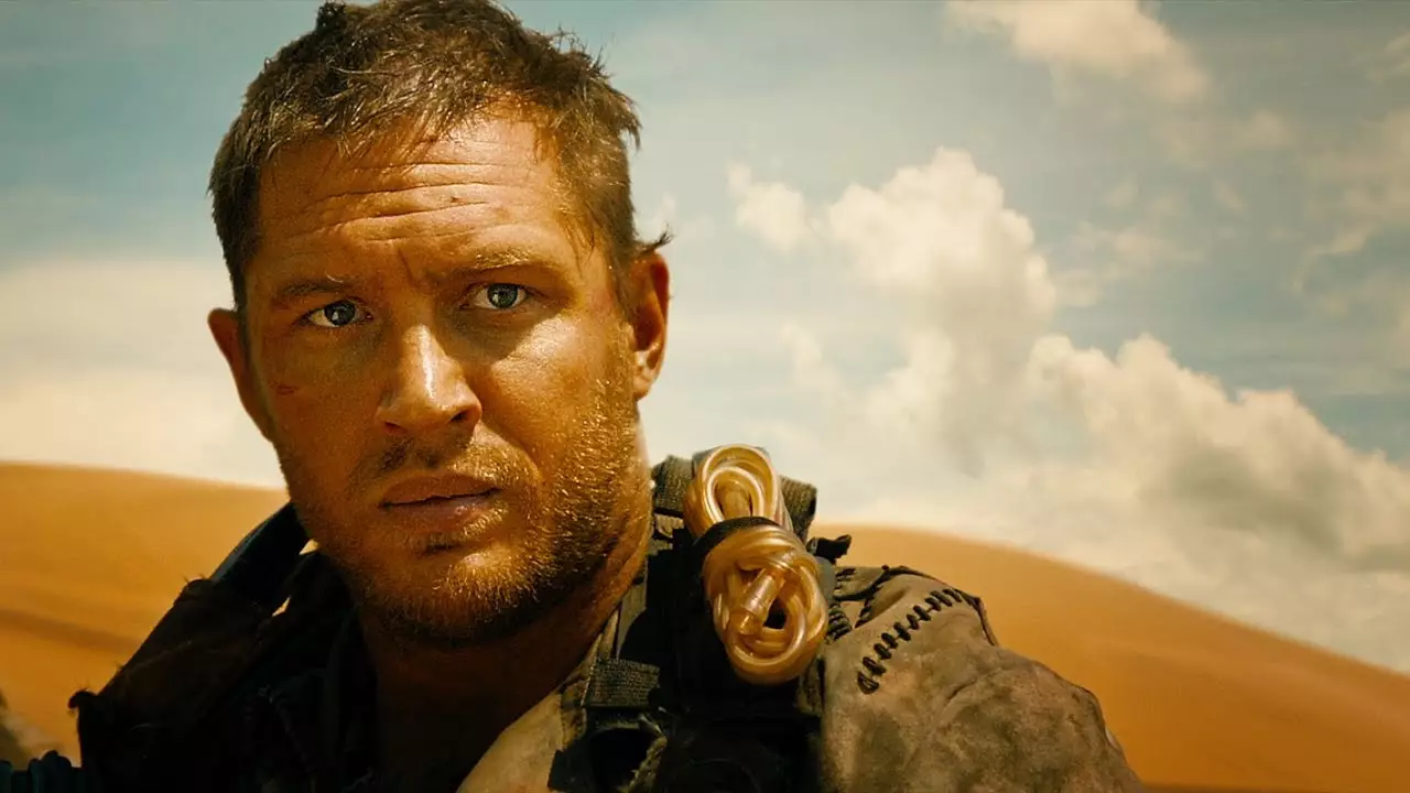 Tom Hardy as Mad Max.