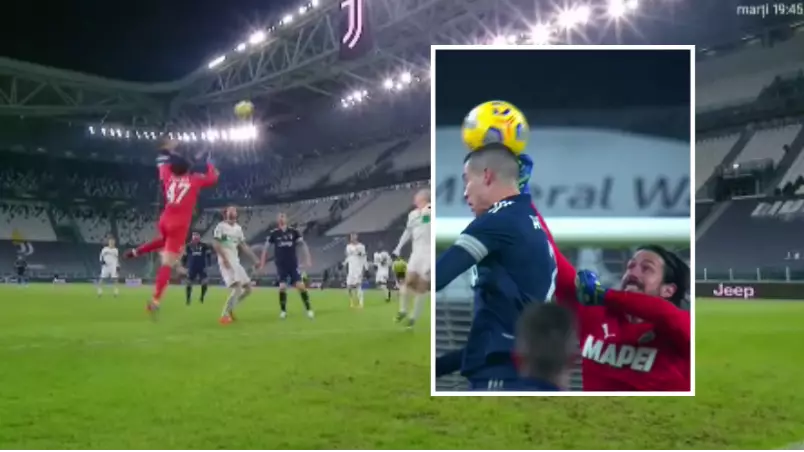 Cristiano Ronaldo Blows Fans Away With Gravity-Defying Leap During Juventus Vs. Sassuolo 