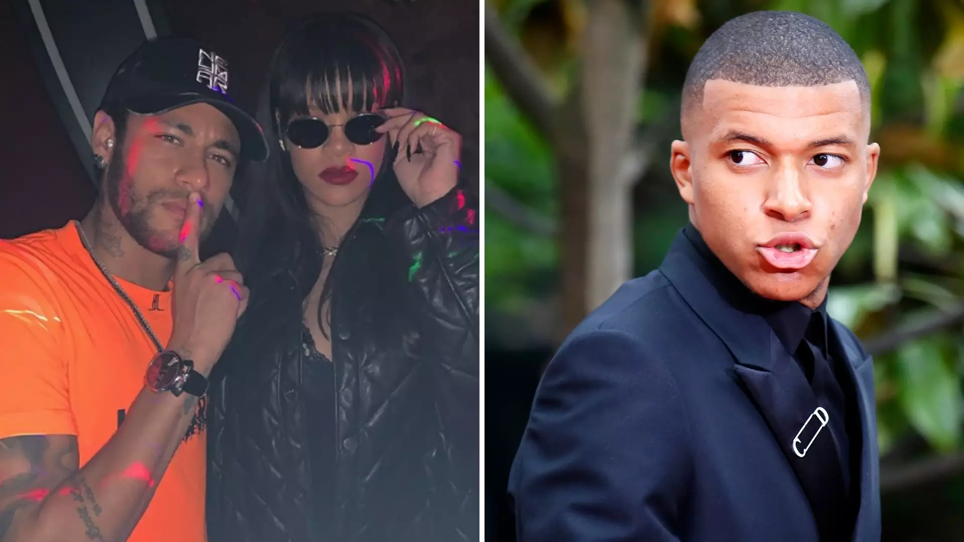 Neymar Snubs Kylian Mbappé's Player Of The Year Award Win To Party With Rihanna