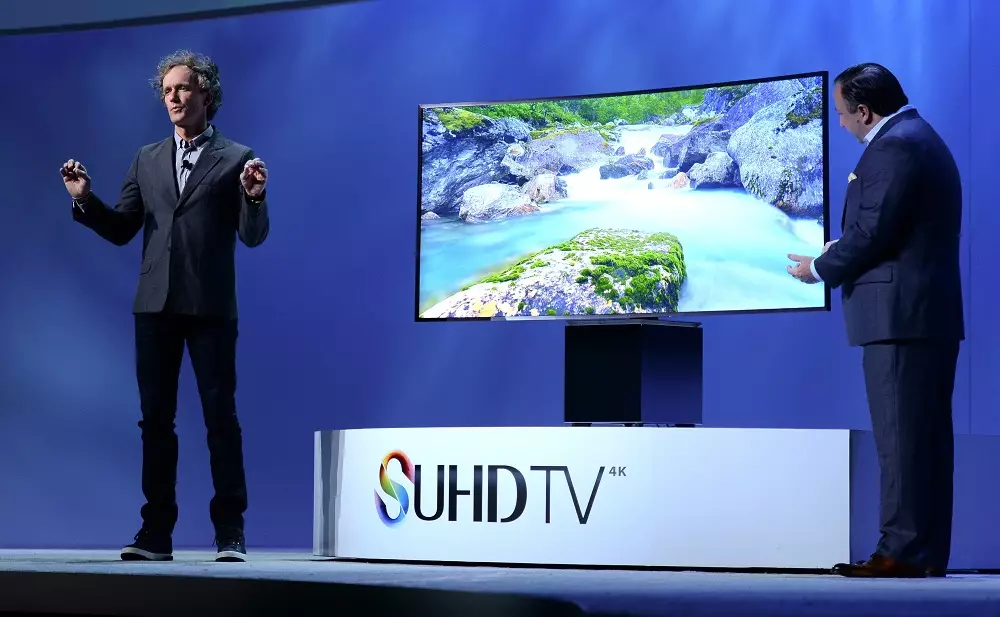 Samsung TVs are already futuristic, but not yet wireless.