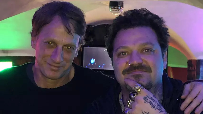 Bam Margera Reunites With Old Friend And Skateboarding Legend Tony Hawk
