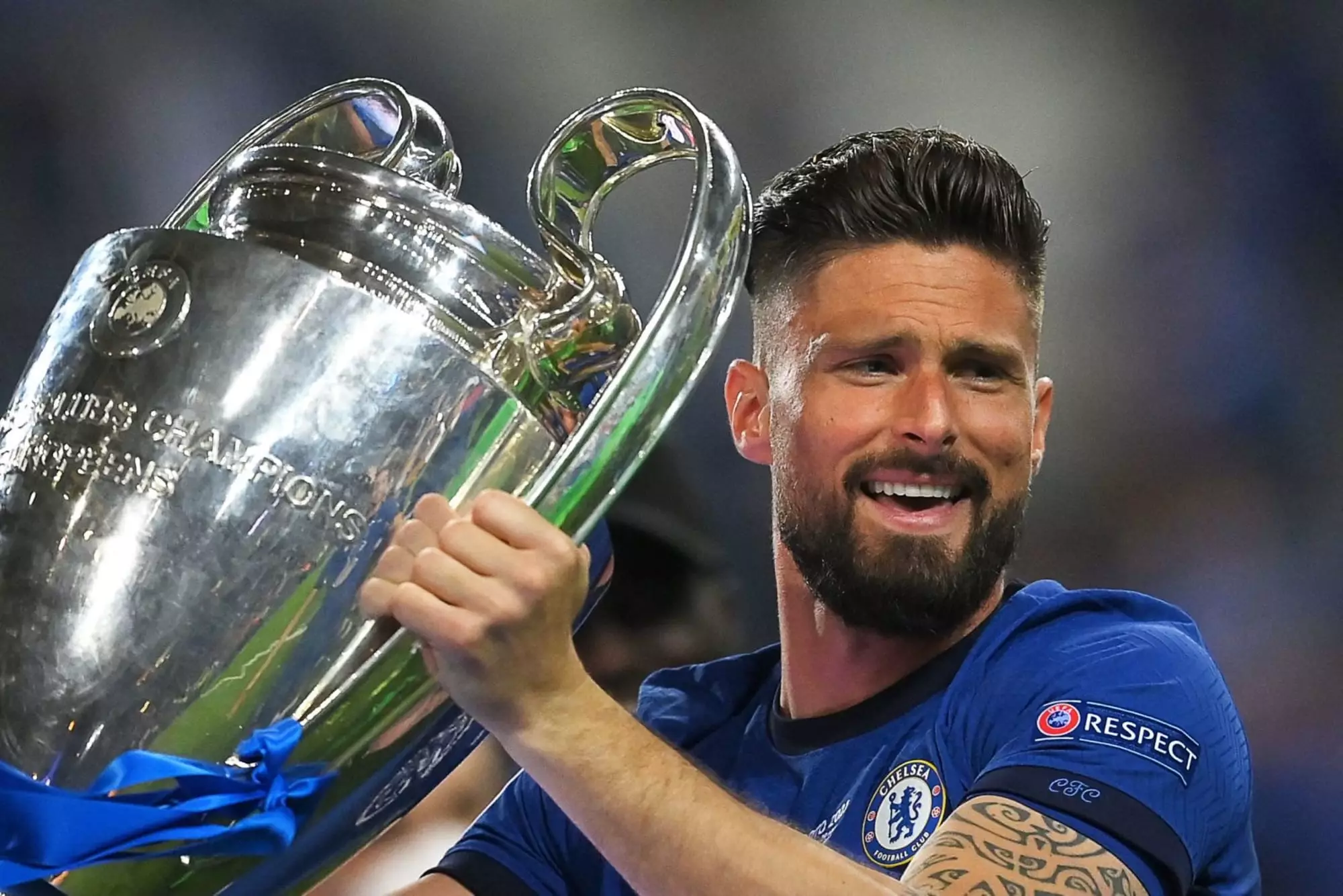 Oliver Giroud is set to leave west London in favour of joining Italian giants AC Milan this summer (Image: PA)