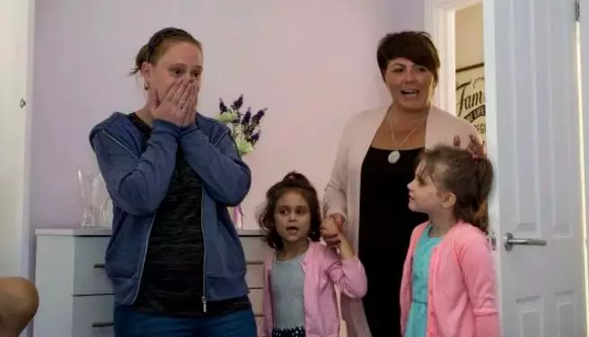 Neighbours Renovate House Of Family Away Getting Cancer Treatment For Young Daughter