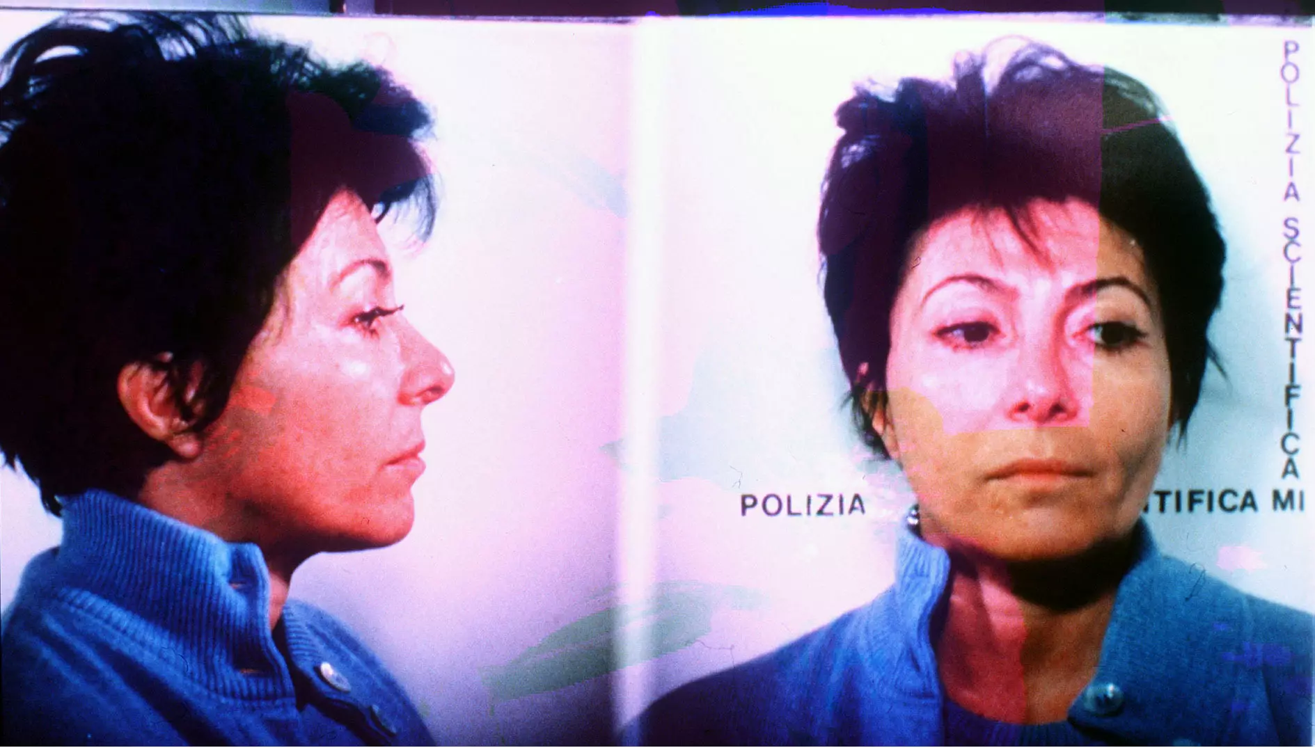 Reggiani in 1997 after being arrested for arranging the murder of her ex husband (