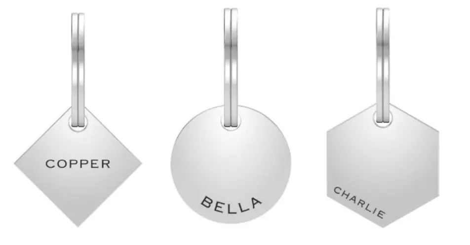 These simple pendants are perfect if your ring has touches of silver (