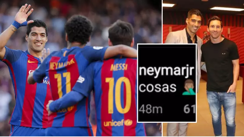 Neymar Responds To Lionel Messi Slamming Barcelona Board Over Luis Suarez Departure 
