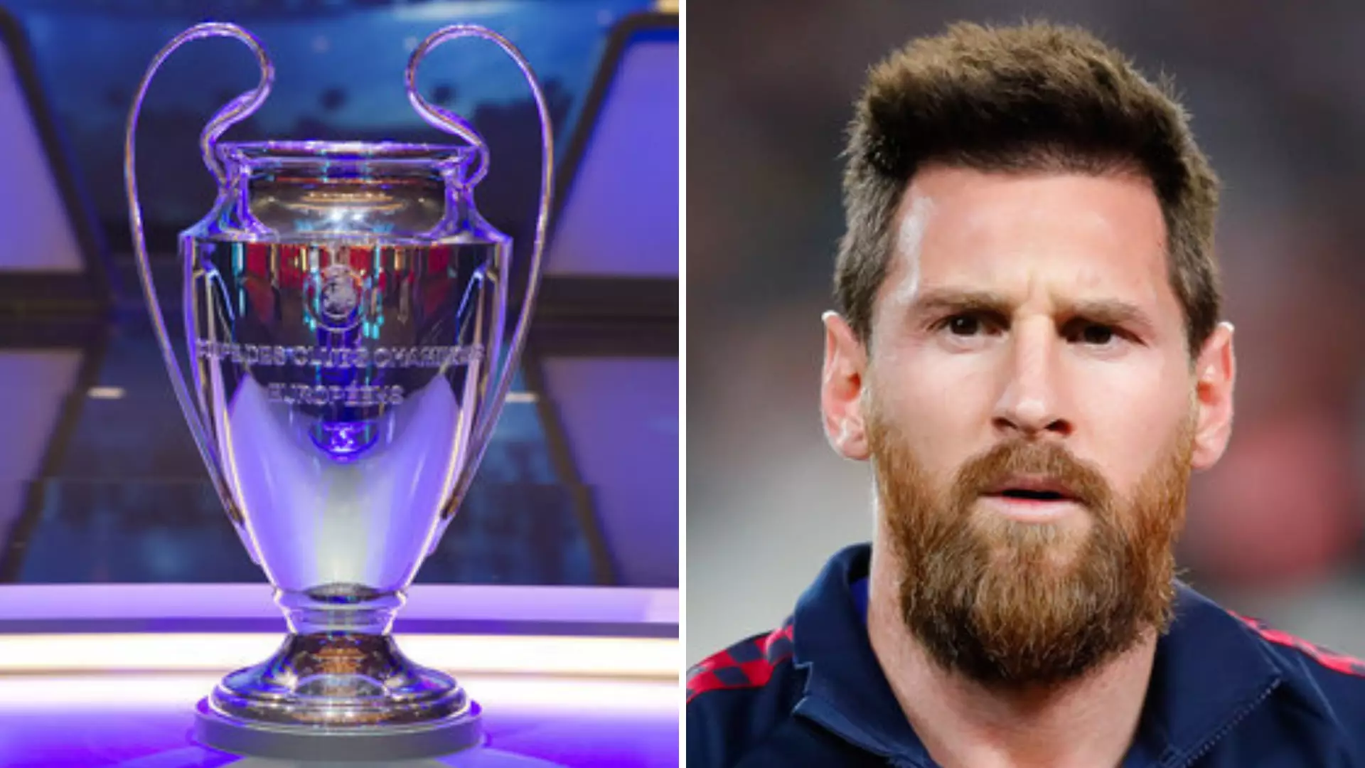 Lionel Messi Snubs Barcelona In His Four Favourites To Win The Champions League