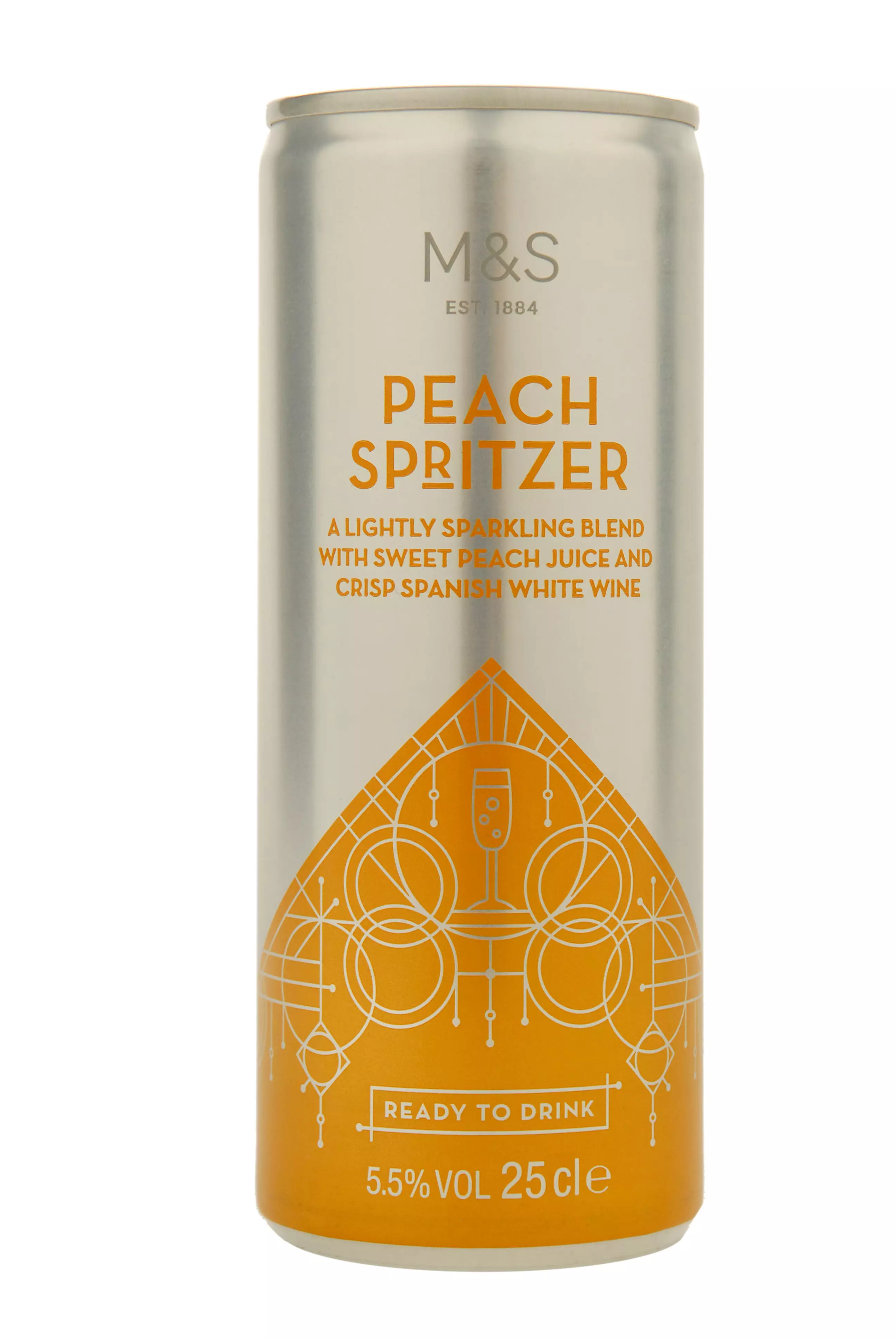 The retailer described the Peach Spritzer as a drink to get "the party started".
