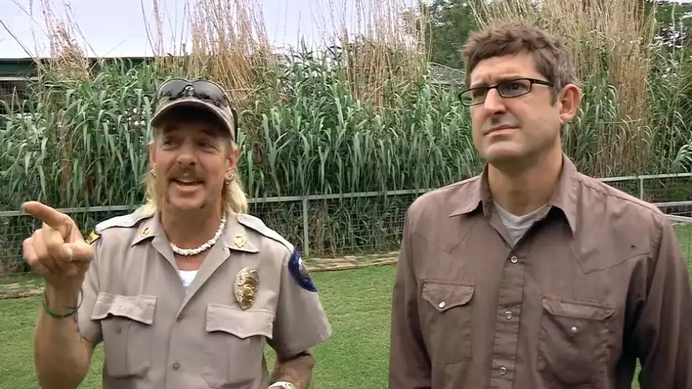 Joe Exotic featured in Louis Theroux's 2011 documentary America's Most Dangerous Pets (