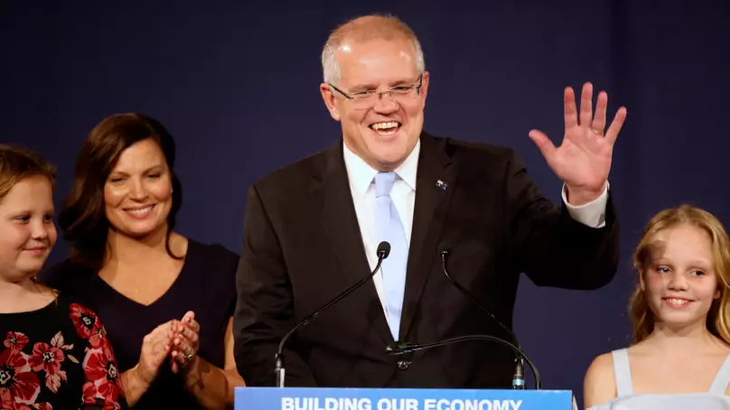 Scott Morrison Was Granted An Exemption To Spend Father’s Day With His Family