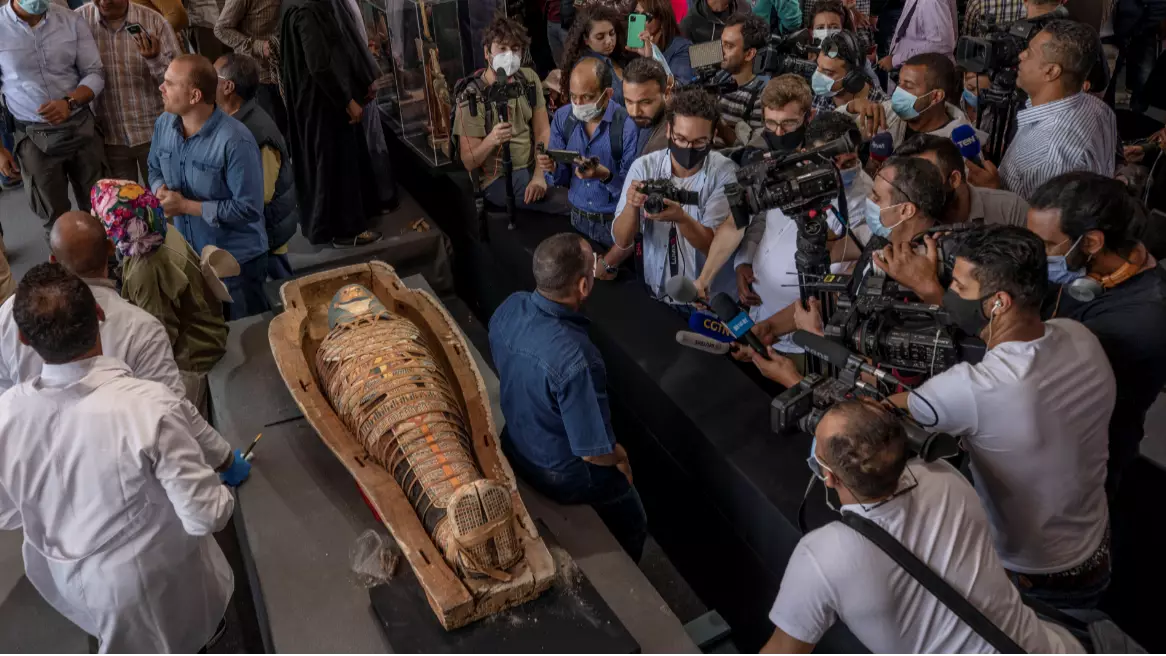 ​More Than 100 Egyptian Coffins Unearthed For First Time In 2,500 Years