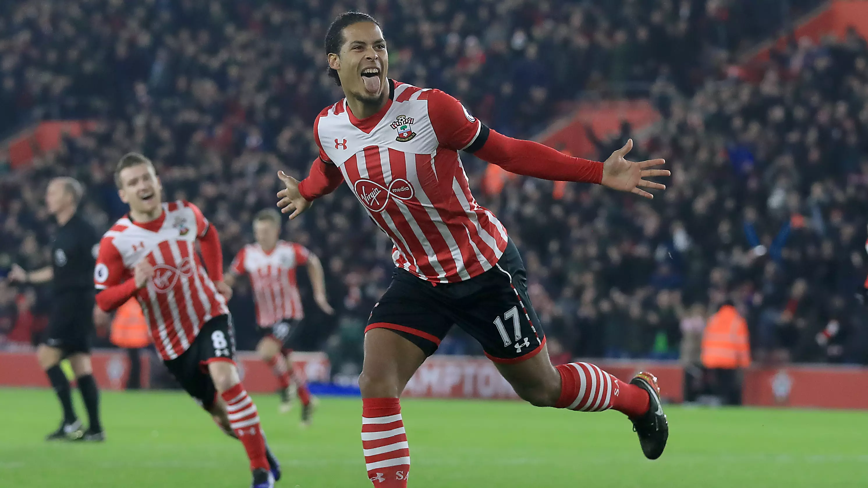 Liverpool And Southampton Fans Got Very Animated About Virgil Van Dijk's Birthday