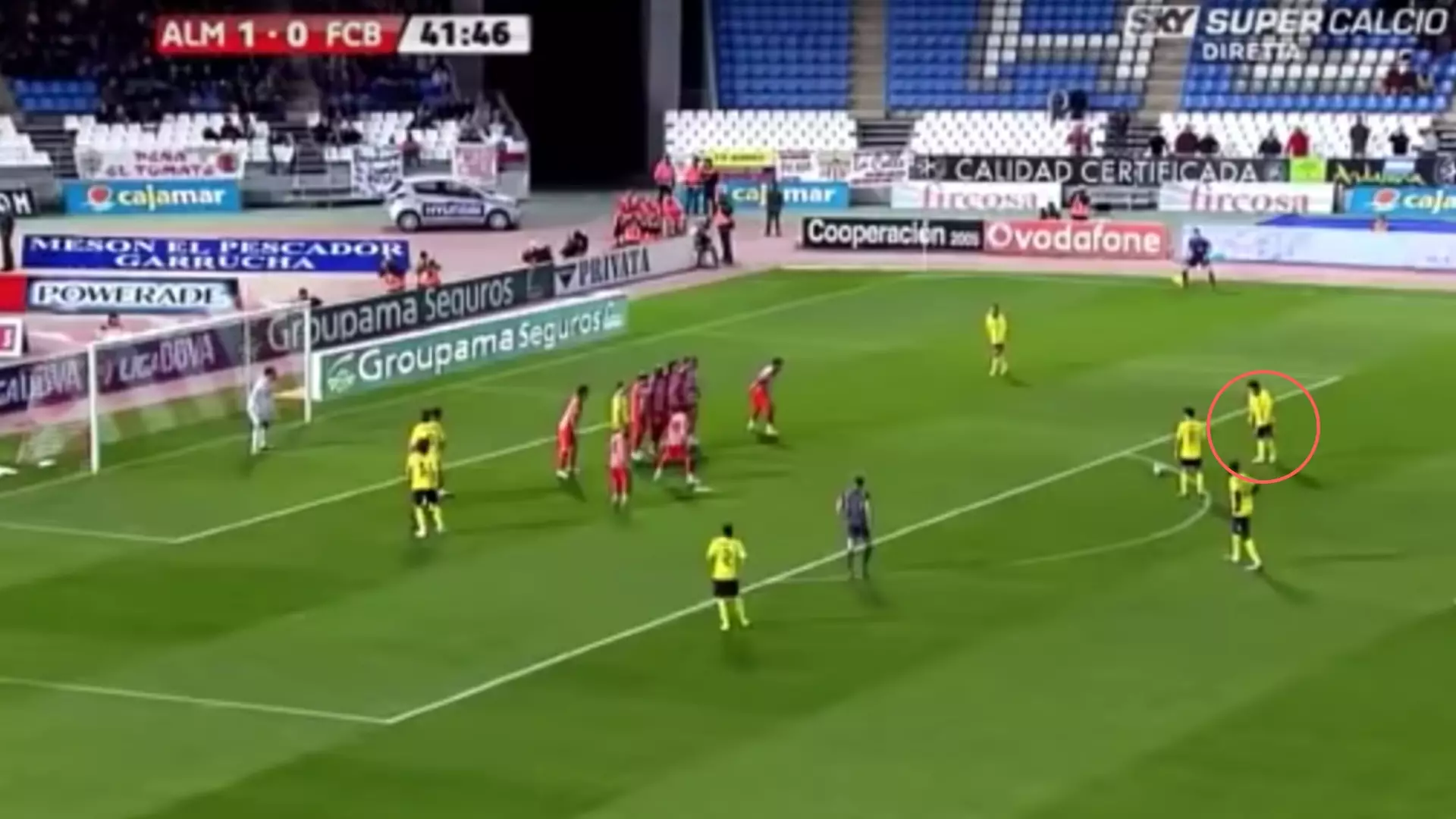 Fan Claims That Lionel Messi Scored A Panenka Free-Kick Against Almería Back In 2010