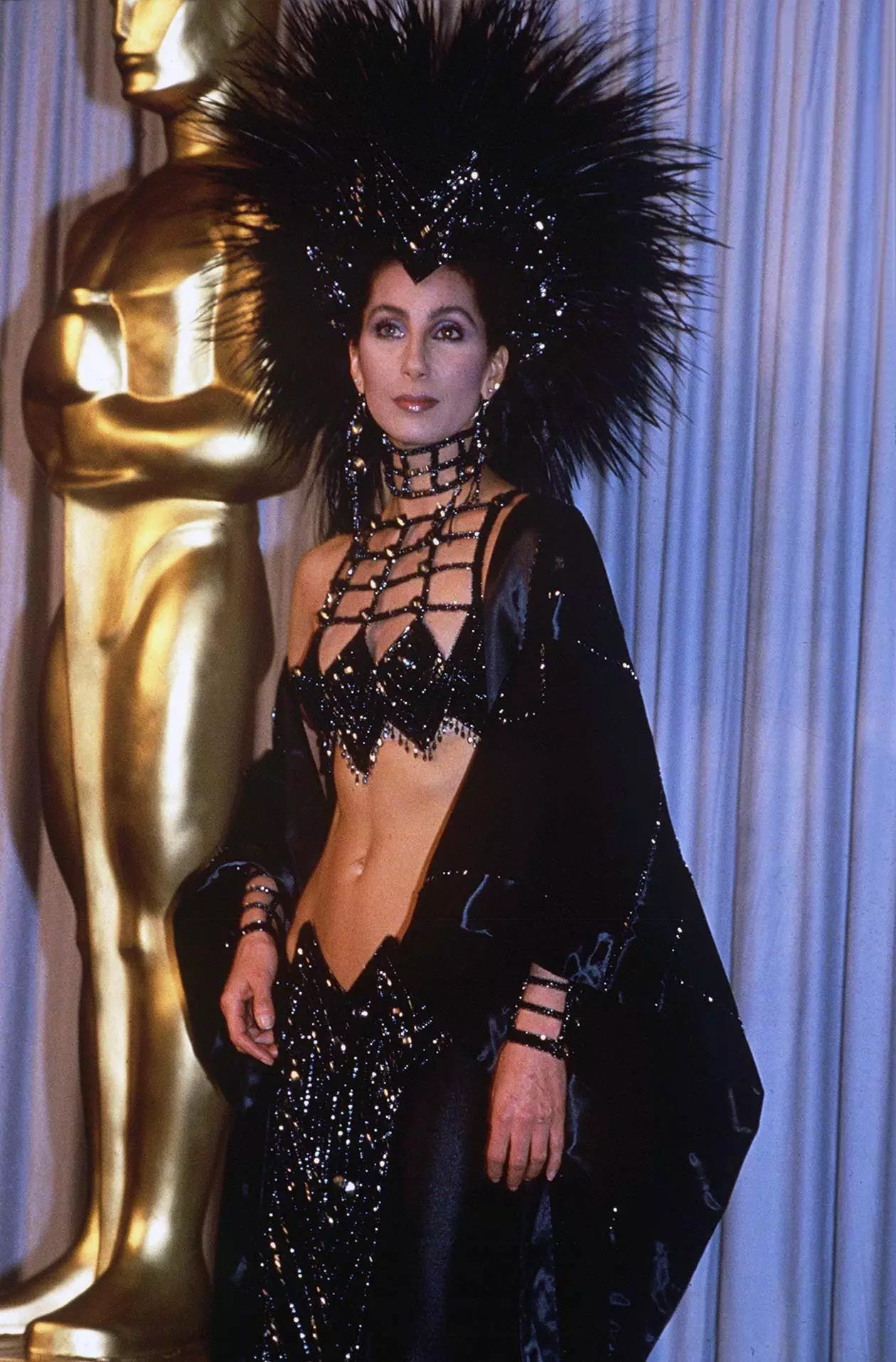 Cher's outfit to the 1986 Oscars is emblematic of how to make a fashion statement (Sipa/Shutterstock).