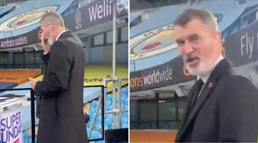 Micah Richards Caught Roy Keane Putting Makeup On And He Absolutely Lost It