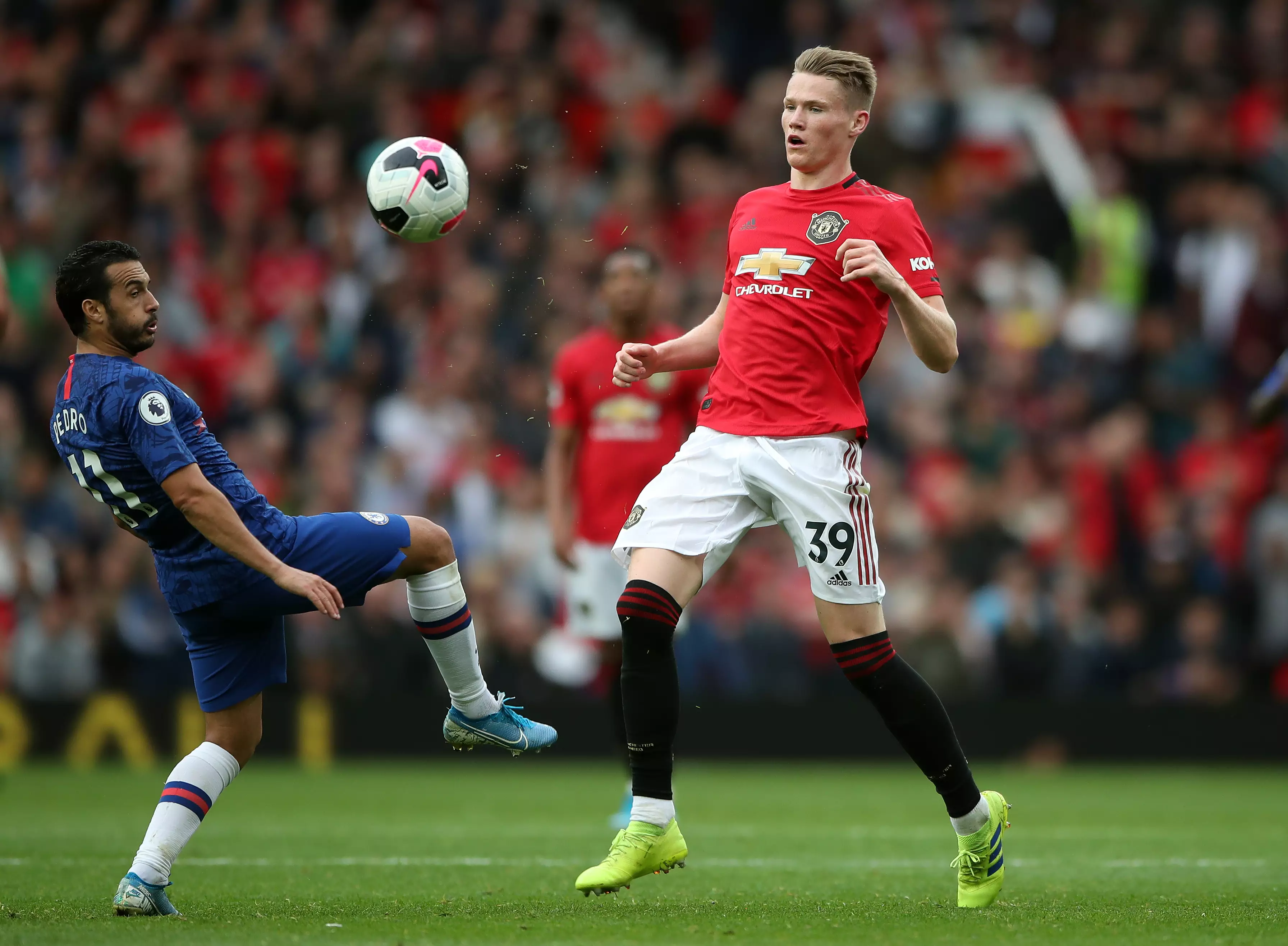 Scott McTominay in action for Manchester United against Chelsea on Sunday
