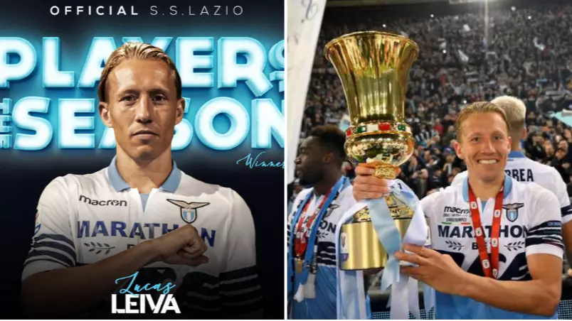 Lucas Leiva Wins Lazio's Player Of The Season Award Thanks To Liverpool Fans