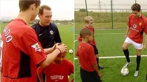Remembering The Time An 18-Year-Old Ronaldo Coached A Very Young Jesse Lingard