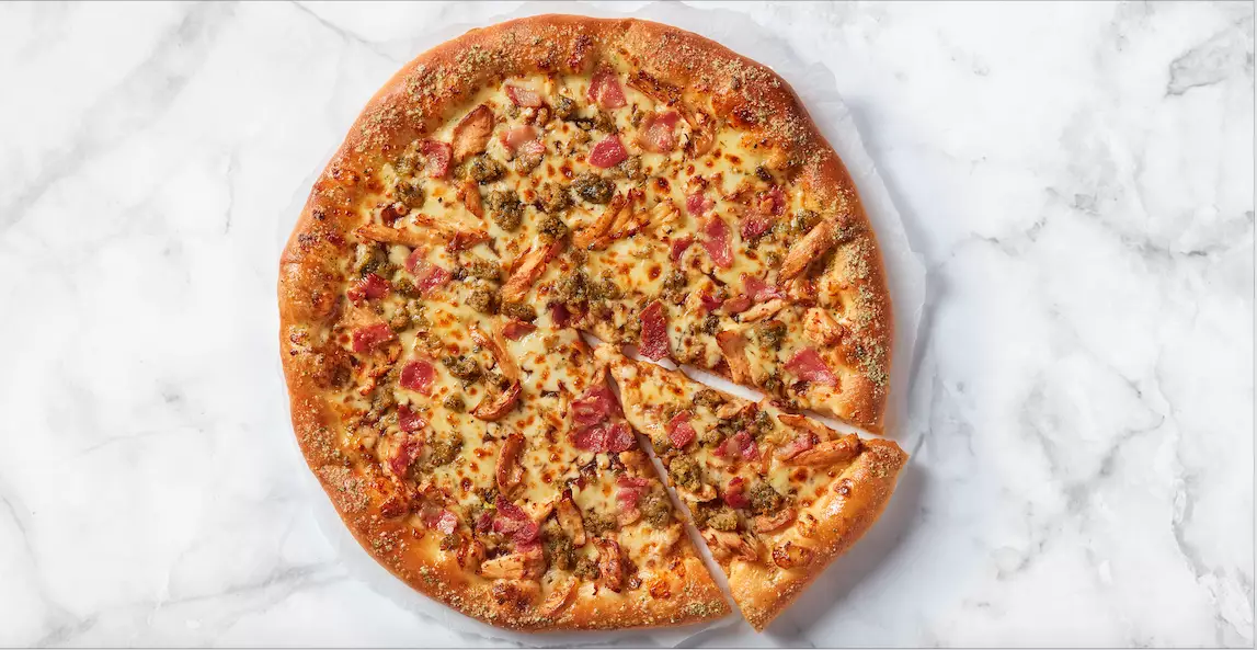 Earlier in the season, Pizza Hut released a Christmas pizza (