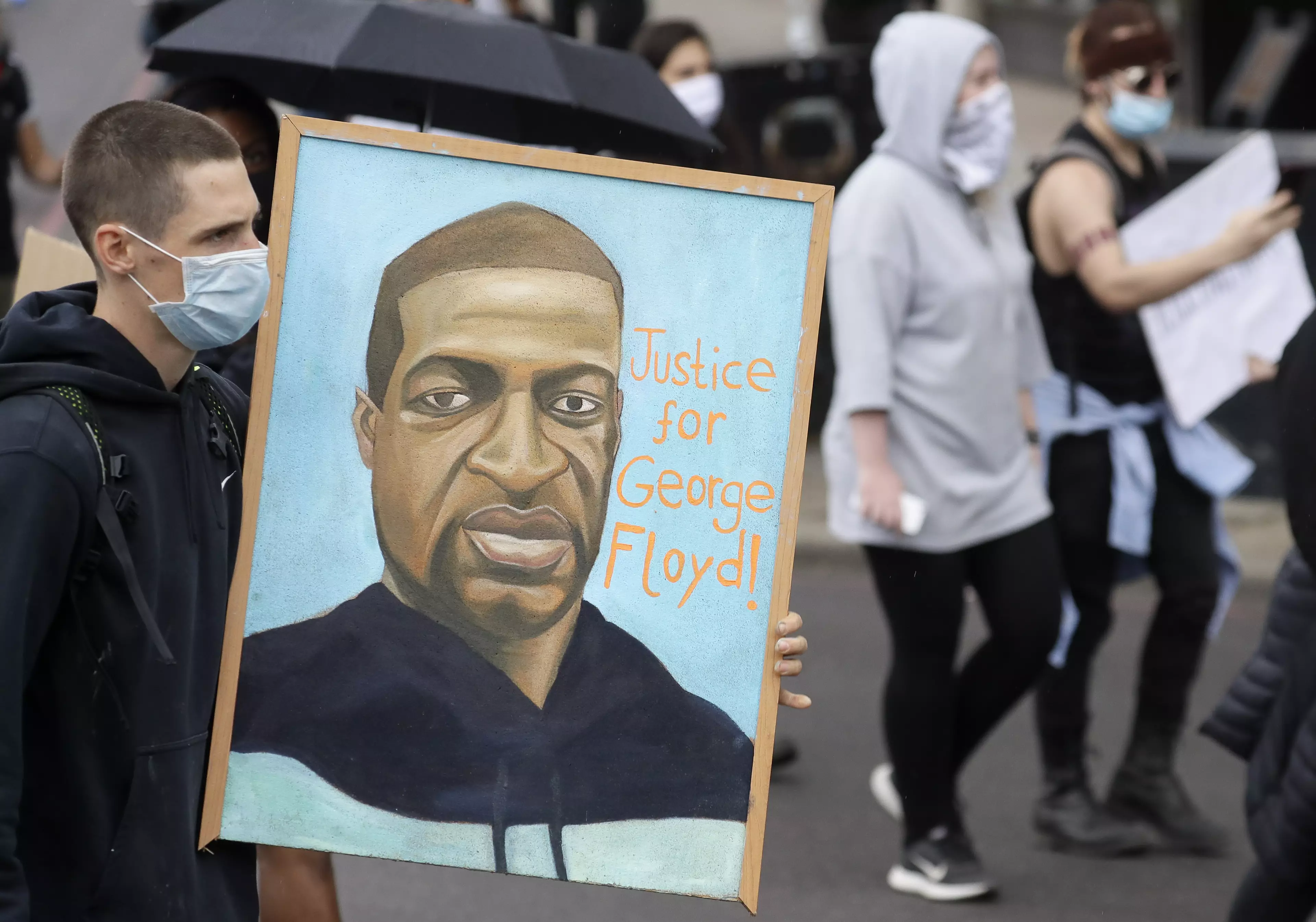 Floyd's death has sparked worldwide protests.
