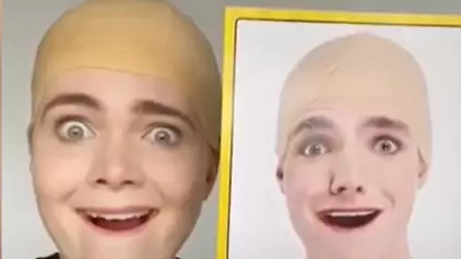 Woman Spots ‘Doppelgänger’ On Bald Cap Packaging 