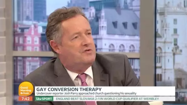 Piers Morgan Loses His Temper With Guy Who Thinks Homosexuality Can Be 'Cured'